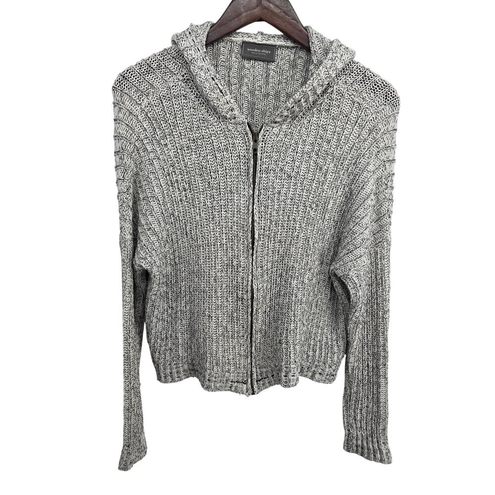 Wooden Ships Coast Zip Hoodie Cotton Size XS (2-4)